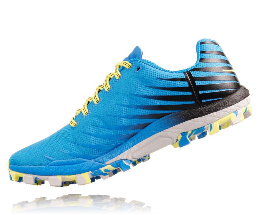 Hoka One One Trailove Tenisky Panske Modre - EVO Jawz - 54369-MGLZ